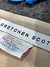 Gretchen Scott Designs Tan Ivory 3/4 Sleeve Blouse Size S - photo 7