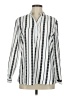 Unbranded Stripes White Long Sleeve Blouse Size M - photo 1
