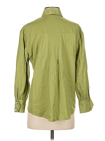 Petite Studio New York 3/4 Sleeve Button-Down Shirt (view 2)