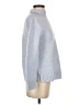 Alashan Marled Solid Blue Turtleneck Sweater Size XS - photo 4