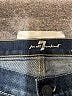 7 For All Mankind Hearts Blue Jeans Size 27 waist - photo 7