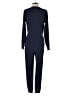 Athleta 100% Polyester Solid Blue Jumpsuit Size S - photo 2