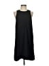 Tildon 100% Polyester Solid Black Casual Dress Size S - photo 1