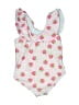 Shein Hearts Pink One Piece Swimsuit Size 9-12 mo - photo 2