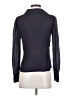 Max Studio 100% Silk Black Long Sleeve Silk Top Size XS - photo 2