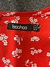 Boohoo 100% Polyester Red Casual Dress Size 6 - photo 7