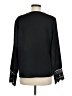 Shein 100% Polyester Black Long Sleeve Blouse Size 8 - 10 - photo 2