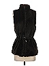 Assorted Brands 100% Polyester Black Faux Fur Vest Size S - photo 1