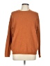Polagram Solid Orange Brown Pullover Sweater Size L - photo 1