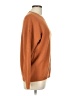 Polagram Solid Orange Brown Pullover Sweater Size L - photo 4