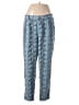 RACHEL Rachel Roy 100% Polyester Print Blue Casual Pants Size 6 - photo 1