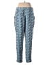 RACHEL Rachel Roy 100% Polyester Print Blue Casual Pants Size 6 - photo 2