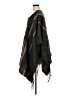 ELOQUII Black Gray Poncho One size - photo 5