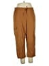 Style&Co Solid Brown Cargo Pants Size XL (petite) - photo 1