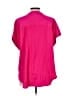 Old Navy 100% Polyester Pink Short Sleeve Blouse Size L - photo 2