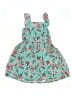 Beebay 100% Polyester Floral Teal Dress Size 7 - photo 2