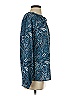 MICHAEL Michael Kors 100% Polyester Paisley Blue Long Sleeve Blouse Size S - photo 4
