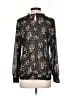 Maurices 100% Polyester Black Long Sleeve Blouse Size XS - photo 2