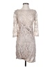Kay Unger Silver Cocktail Dress Size 2 - photo 1