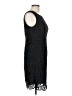 Alisa Pan 100% Polyester Black Cocktail Dress Size 10 - photo 4