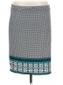 Max Studio Graphic Teal Casual Skirt Size M - photo 1
