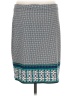 Max Studio Graphic Teal Casual Skirt Size M - photo 2