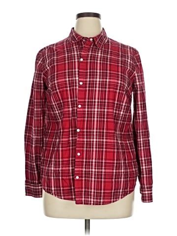 Charter Club Long Sleeve Button-Down Shirt (view 1)