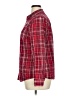 Charter Club 100% Cotton Plaid Red Long Sleeve Button-Down Shirt Size 16 - photo 5