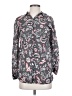 J.Jill 100% Rayon Paisley Gray Long Sleeve Blouse Size XS - photo 1