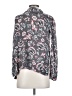 J.Jill 100% Rayon Paisley Gray Long Sleeve Blouse Size XS - photo 2