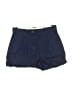 Crewcuts 100% Cotton Solid Blue Khaki Shorts Size 6 - photo 1