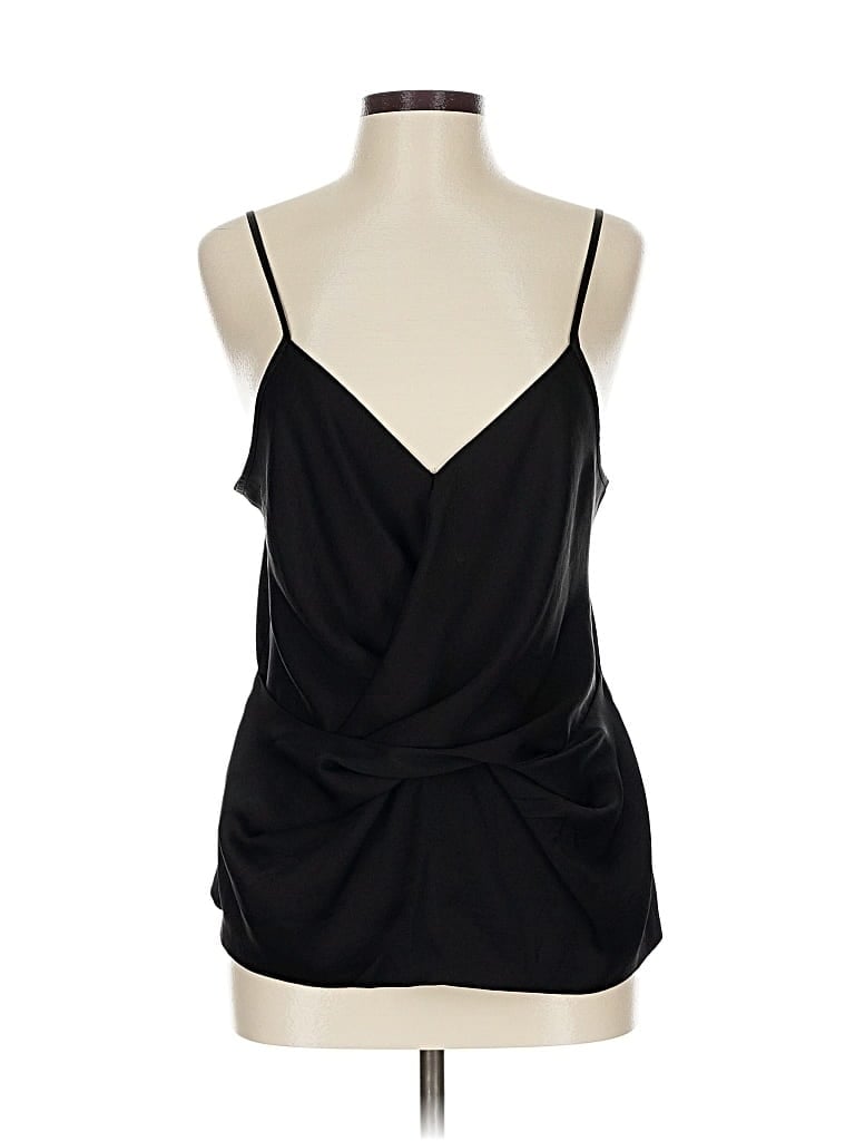Pre-owned Express Outlet Sleeveless Blouse In Black