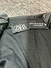 Zara Solid Black Shorts Size M - photo 3