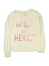 Chaser Hearts Ivory Sweatshirt Size S (kids) - photo 1