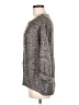 JJ Basics 100% Acrylic Tweed Gray Pullover Sweater Size M - photo 5