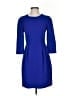 J.Crew Solid Blue Cocktail Dress Size 0 - photo 1