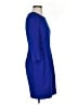 J.Crew Solid Blue Cocktail Dress Size 0 - photo 4