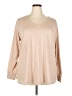 Torrid Tan 3/4 Sleeve T-Shirt Size 3X Plus (3) - photo 1