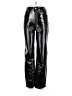 Express 100% Polyester Metallic Black Casual Pants Size 4S - photo 1