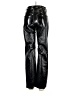 Express 100% Polyester Metallic Black Casual Pants Size 4S - photo 2