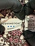 Covington 100% Polyester Floral Burgundy 3/4 Sleeve Blouse Size 16-18 - photo 7