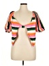 ELOQUII Pink Short Sleeve Blouse Size 16 - photo 1