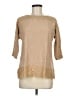 Chico's 100% Nylon Tan Pullover Sweater Size Med (1) - photo 1