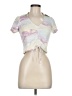 Assorted Brands Ivory Short Sleeve T-Shirt Size M - photo 1