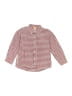 Kule Checkered-gingham Burgundy Long Sleeve Button-Down Shirt Size 4 - photo 1