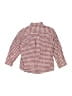 Kule Checkered-gingham Burgundy Long Sleeve Button-Down Shirt Size 4 - photo 2
