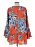 Oddi Orange 3/4 Sleeve Blouse Size 2X - photo 2