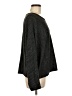 Maronie Metallic Black Pullover Sweater Size M - photo 4