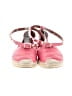 Valentino Pink Leather Ankle Strap Rockstud Espadrilles Size EU 37 - photo 2