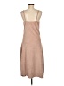 STITCHDROP Solid Tan Casual Dress Size M - photo 2